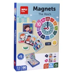 Apli Kids - Układanka Magnetyczna Godziny