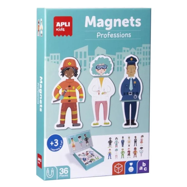 Apli Kids - Układanka Magnetyczna Zawody