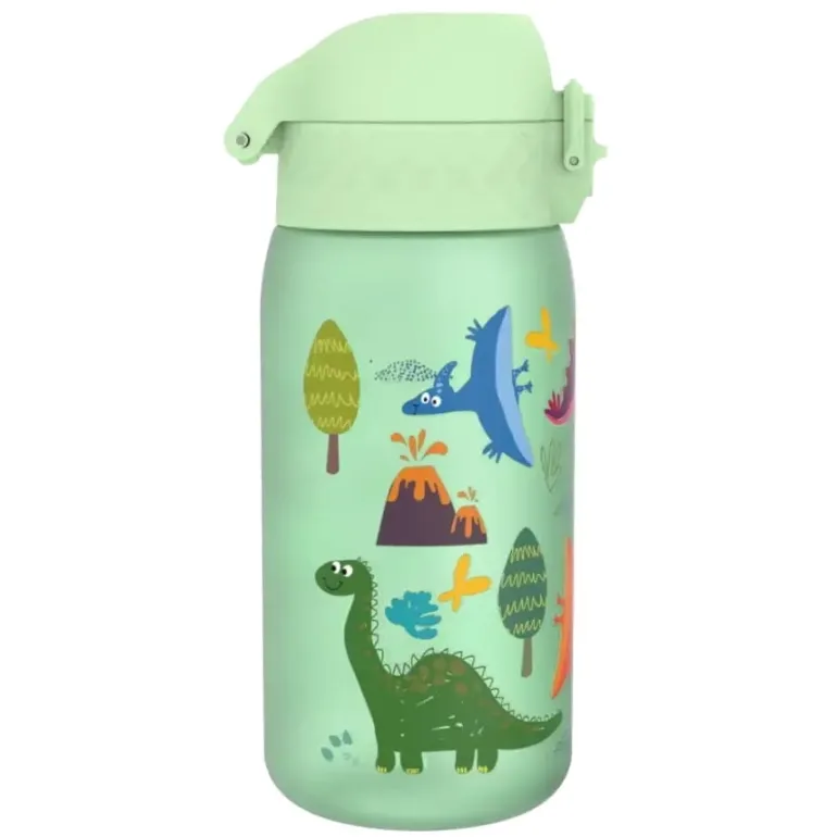 Bidon dla dzieci 350 ml – Zielony dinosaurs