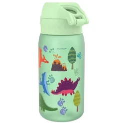 Bidon dla dzieci 350 ml – Zielony dinosaurs