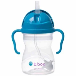 Bidon ze Słomką 240 ml Kobaltowy