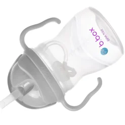 Bidon ze Słomką 240 ml Szary