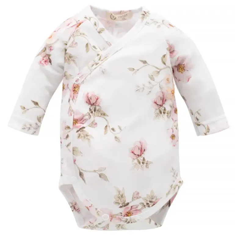 Body Niemowlęce Długi Rękaw Wild Rose
