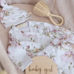 Body Niemowlęce Krótki Rękaw Wild Rose