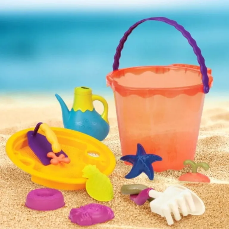 B. Ready Beach Bag – torba z akcesoriami do piasku - niebieska