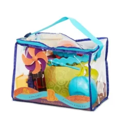 B. Ready Beach Bag – torba z akcesoriami do piasku - niebieska
