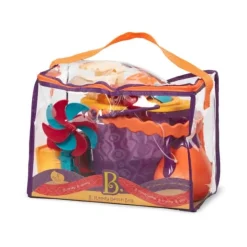 B. Ready Beach Bag – torba z akcesoriami do piasku - pomarańczowa