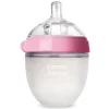 Butelka Antykolkowa Silikonowa Mom's Breast 150 Ml Pink Newborn