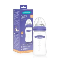 Butelka dla Niemowlaka 240 ml ze Smoczkiem Natural Wave o Średnim Przepływie