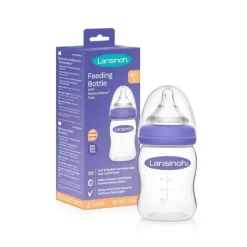 Butelka dla Noworodka 160 ml ze Smoczkiem Natural Wave o Wolnym Przepływie