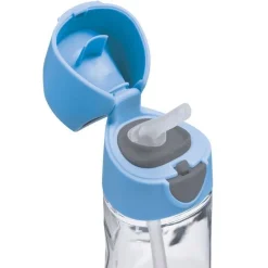 Butelka Tritanowa ze Słomką 450 ml Blue Slate
