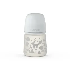 Butelka ze Smoczkiem Fizjologicznym Sx Pro Wolny Przepływ Fox Szary 150ml