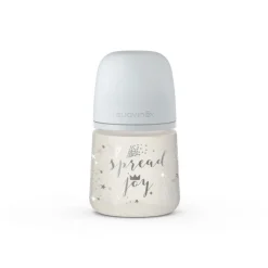 Butelka ze Smoczkiem Fizjologicznym Sx Pro Wolny Przepływ Spread Joy Szara 150 ml