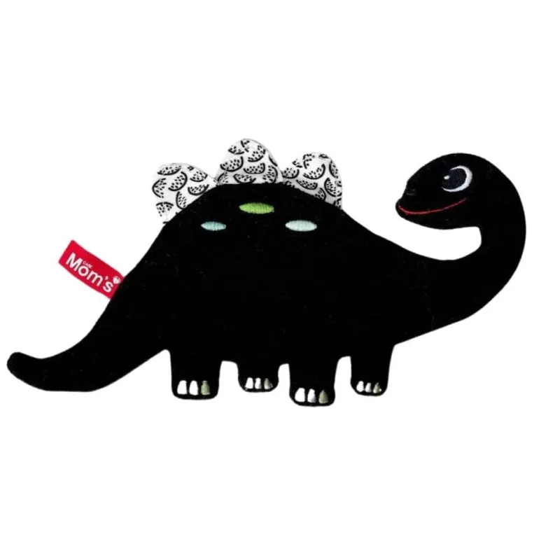 Dinozaur szeleszcząca szmatka kontrastowa