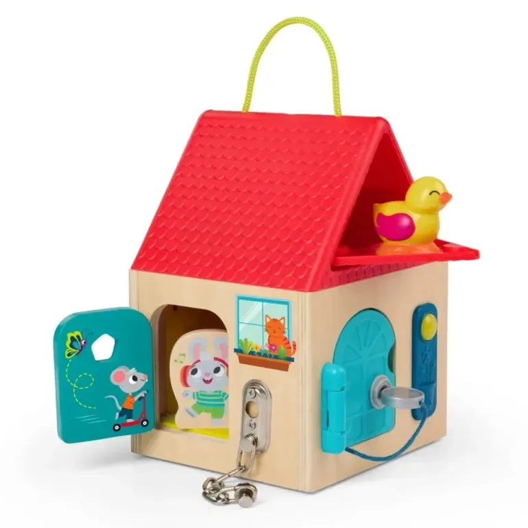 Domek z zamkami - Unlock & Learn Box