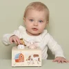 Drewniana zabawka pop-up Little Farm FSC