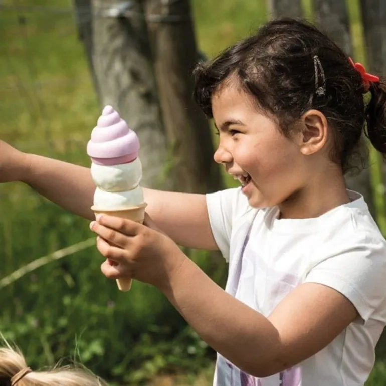 Foremki do Piasku Lody z Kolorowanką