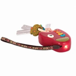 FunKeys – zestaw kluczy samochodowych z pilotem czerwona