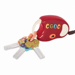 FunKeys – zestaw kluczy samochodowych z pilotem czerwona