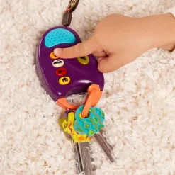 FunKeys – zestaw kluczy samochodowych z pilotem fioletowa