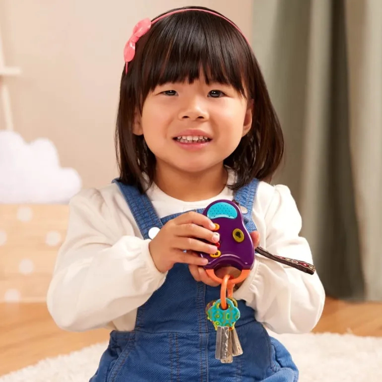 FunKeys – zestaw kluczy samochodowych z pilotem fioletowa