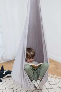 Huśtawka Kokon dla Dzieci Szara Myszka
