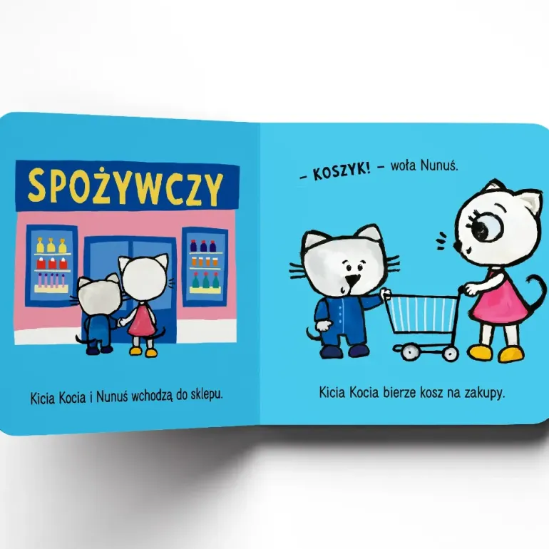 Kicia Kocia i Nunuś. Idziemy na zakupy!