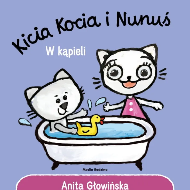 Kicia Kocia i Nunuś. W kąpieli