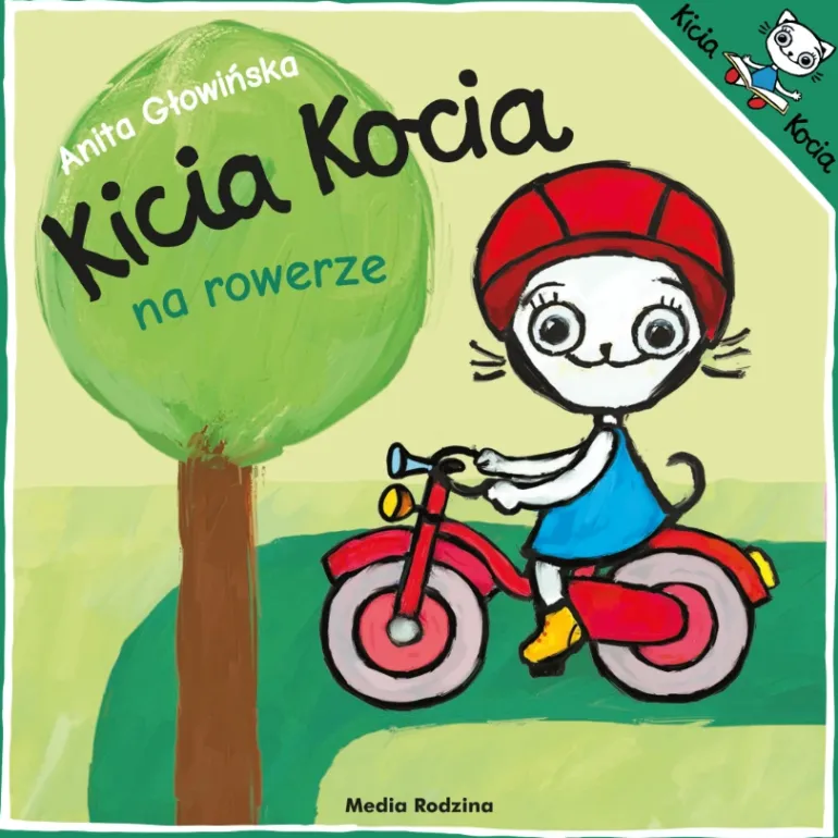 Kicia Kocia na rowerze