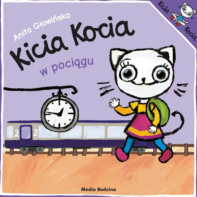 Kicia Kocia w pociągu