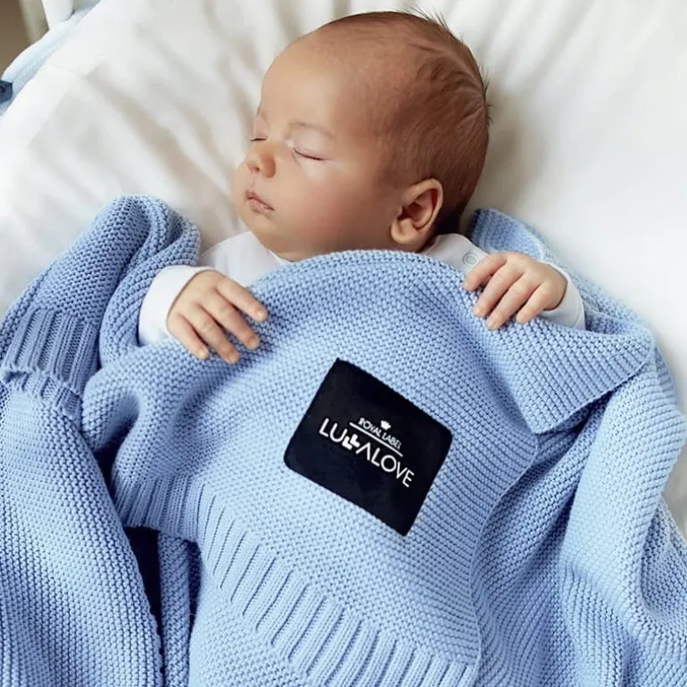 Kocyk Bambusowy Baby Blue
