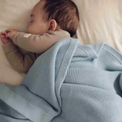 Kocyk Bambusowy Baby Blue
