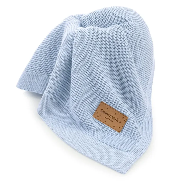 Kocyk Bambusowy Baby Blue