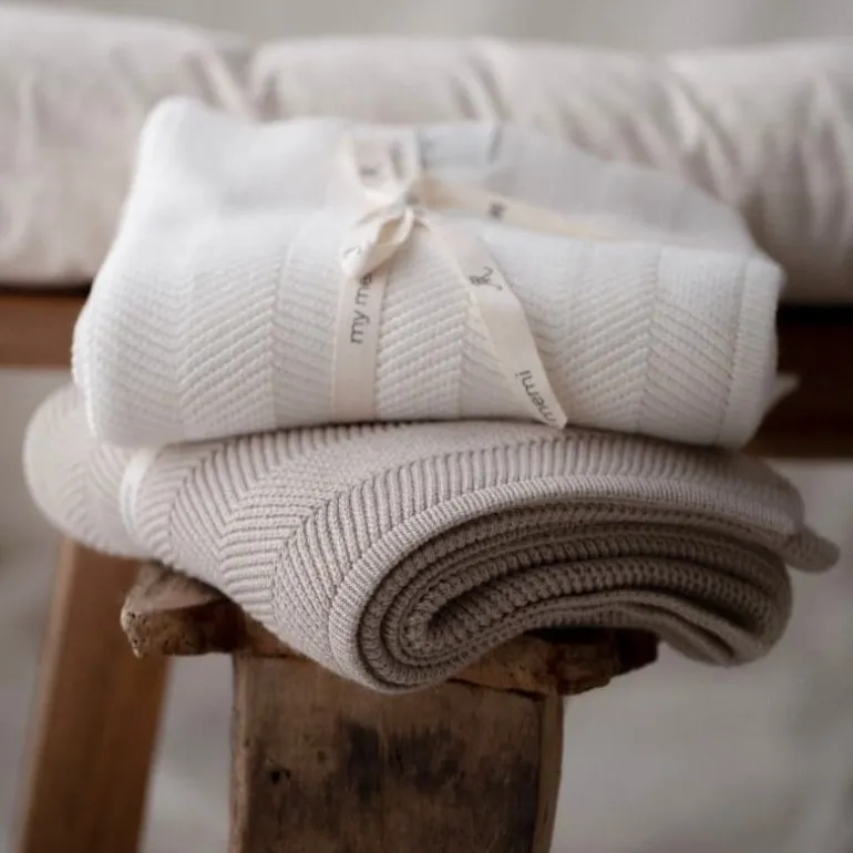 Kocyk Bambusowy Fir Light Beige