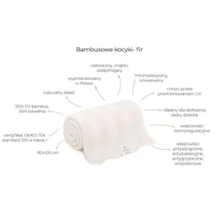 Kocyk Bambusowy Fir Powder