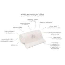 Kocyk Bambusowy Light Beige