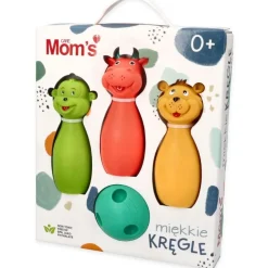 Kręgle dla Dzieci Miękkie Pastelowe