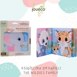 Książeczka do kąpieli The Wildies Family