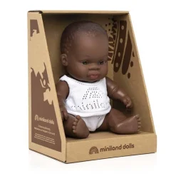 Lalka Chłopiec Afrykańczyk 21cm Baby