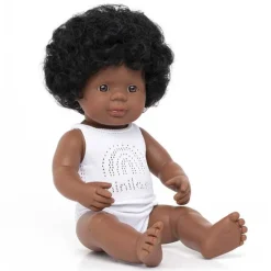 Lalka Dziewczynka Afroamerykanka 38cm