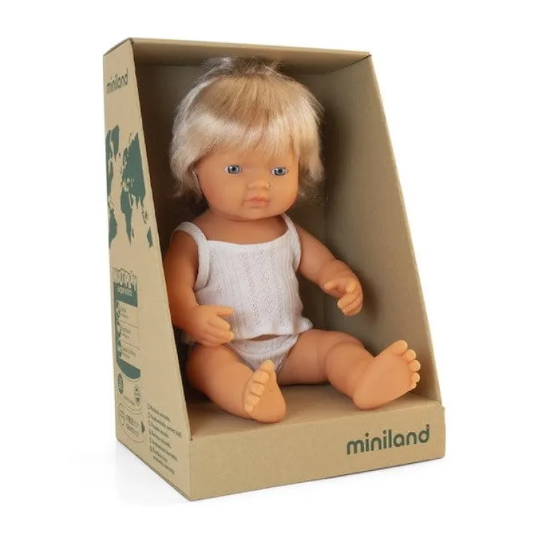Lalka Dziewczynka Europejka 38cm