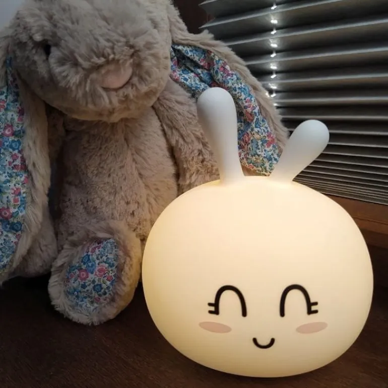 Lampka Led dla Dzieci Silikonowa Królik Słodziak