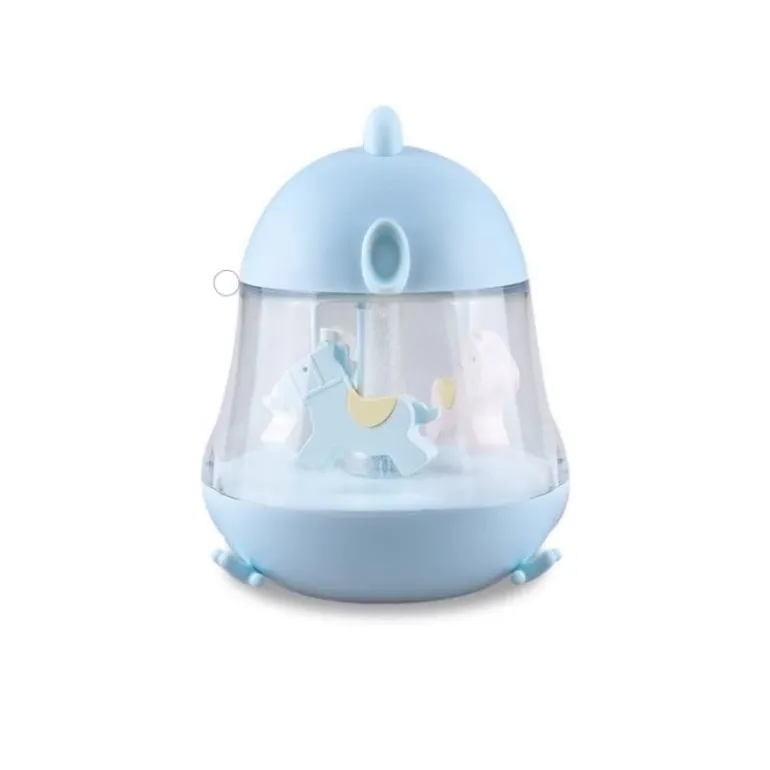 Lampka Led dla Dzieci Silikonowa Pozytywka Niebieska