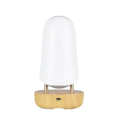 Lampka Led dla Dzieci z Głośnikiem Maskonur Biały