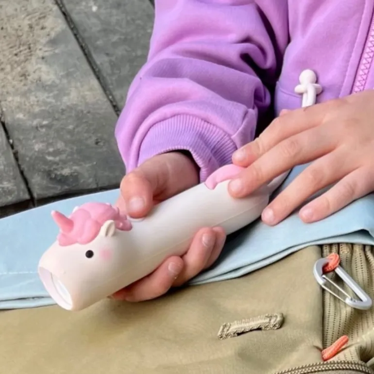 Latarka dla Dzieci Jednorożec Pinky