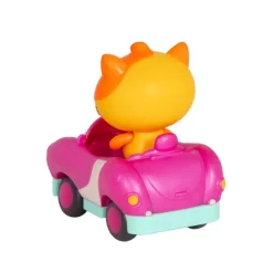 Light Up Cars – zestaw 3 miękkich AUTEK sensorycznych z Pasażerami - Żabką