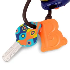LucKeys – zestaw kluczy samochodowych z pilotem w kluczyku - granatowa