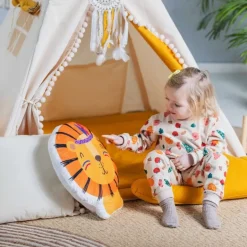 Namiot Tipi dla Dzieci Kremowy Miodek
