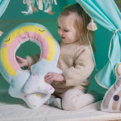 Namiot Tipi dla Dzieci Miętowy Frędzelek