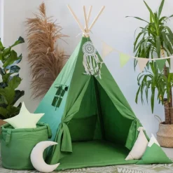 Namiot Tipi dla Dzieci Zielono Mi
